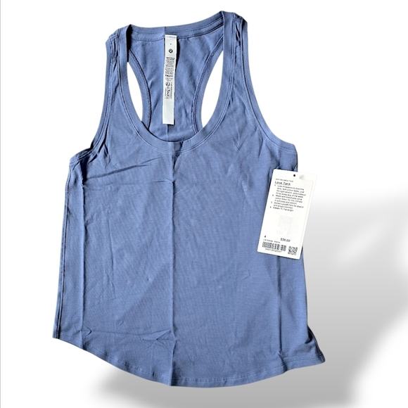 Lululemon- Love Tank, Washed Denim- Size 4 - Picture 1 of 7
